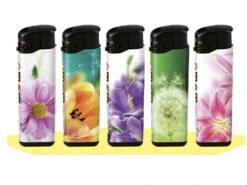 Klik Aanstekers 50 Stuks - Bloemen Print
