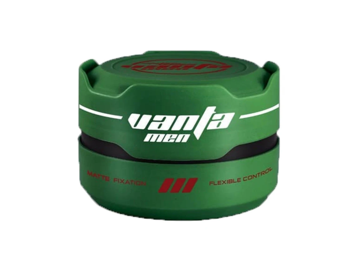 Haar Styling Wax Men- Vanta - 150 Ml. - Matt Green - Fire Fixation