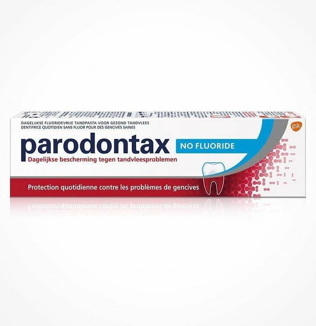 Parodontax Tandpasta Fluoride Vrij - No Fluoride - 75 Ml - Afbeelding 3