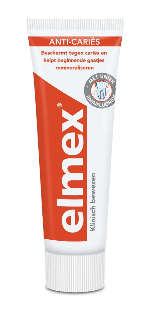 Elmex Anti-Cariës Tandpasta 75ml - Afbeelding 3