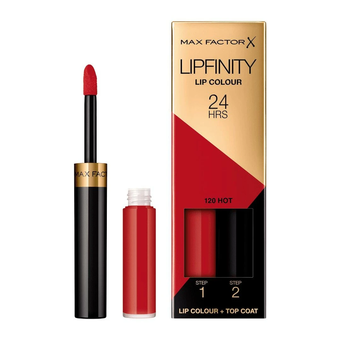 Max Factor Lipfinity Lip Colour - Lipgloss- 120 Hot