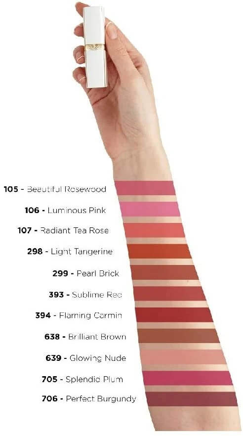 L'Oreal L'Oréal Paris Age Perfect Lippenstift In Nr. 394 Flaming Carmin, Intensieve Verzorging En Glans, In Donkerrood - Afbeelding 3