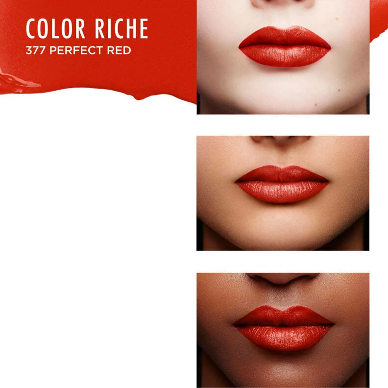L'Oreal L'Oréal Paris Color Riche Lippenstift - 377 Perfect Red Lippenstift - Afbeelding 2