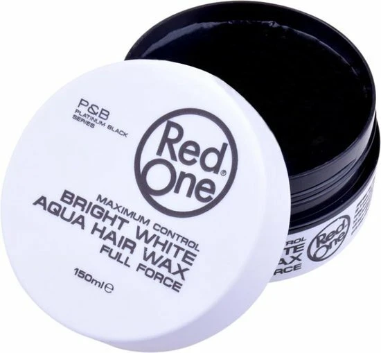 Red One Maximum Control Bright White Aqua Hair Wax 150 Ml