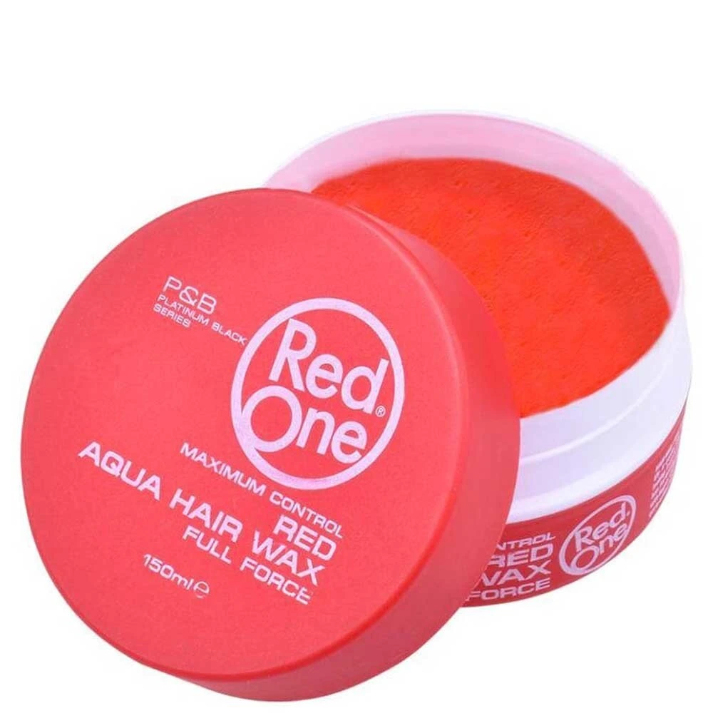 Red One Maximum Control Redone Red Aqua Hair Wax 150 Ml