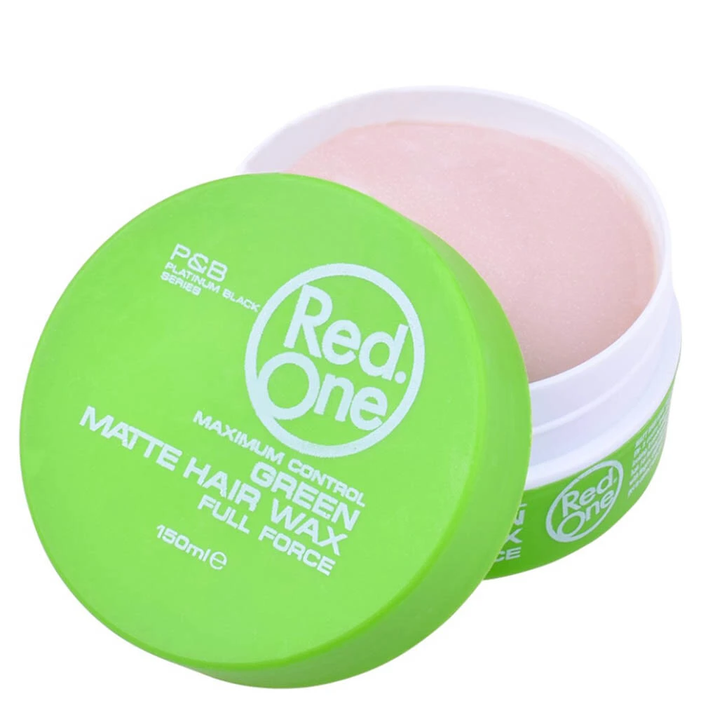 Red One Matte Full Force - Maximum Control - Matte Hair Wax 150 Ml Green