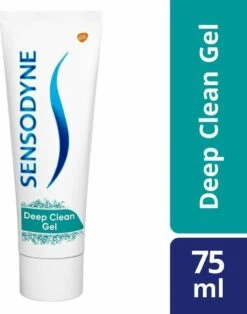 Sensodyne Tandpasta - Deep Clean Gel - 75 Ml - 24/7 Bescherming