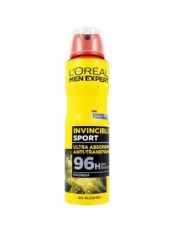 L'Oreal L’Oréal Paris - Men Expert Deodorant Spray - Invincible Sport - 96h Dry 150 Ml