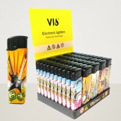 Aanstekers Klik 50 Stuks, Met Instrumenten Print