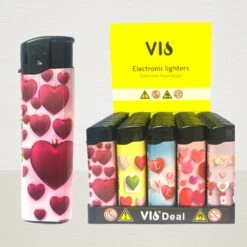 Aanstekers Hartjes Klik 50 Stuks