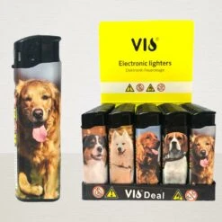 Aanstekers Klik 50 Stuks Hondjes Print