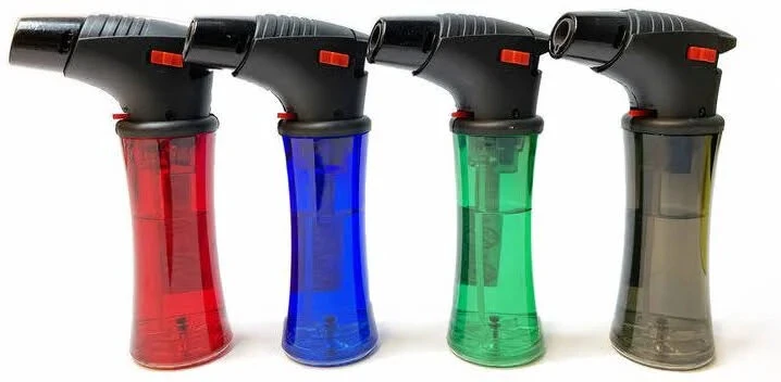 Creme Brulee Brander - 4stuks Turbo Wind Aansteker - Crème Brûlée Brander